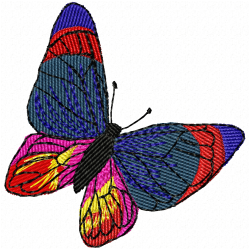 Butterfly Embroidery Design 12